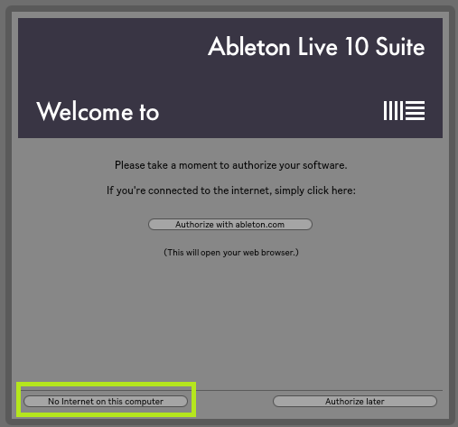 how to register ableton live lite